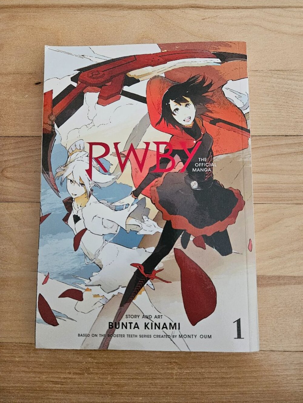3/$15 rwby manga volume 1